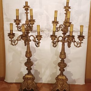 S1846 2 x Kandelabr, XIX w.