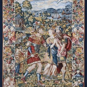 S1539 Porwanie Heleny trojańskiej, Gobelin, XIX w.