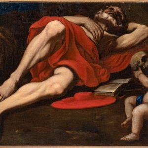 S1960 Święty Hieronim, Olej na płótnie, XVII w.