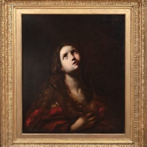 S3412 Maryja Dziewica, Olej na płótnie, XVII w.