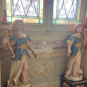 S3437 Para aniołów, Rzeźby/Lichtarze