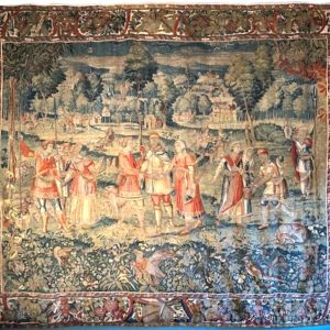 S3662 Zaręczyny, Duży gobelin, XVI w.