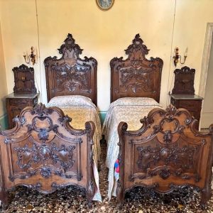 S3435 Barokowy zestaw do sypialni, XIX w.