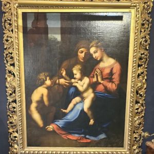 S4231 Madonna Boskiej Miłości, Olej na płótnie, XVII w.