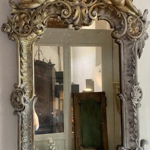 S4302 Renesansowe lustro z puttami, XIX w.