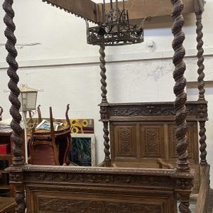 S51 Łoże z baldachimem, XIX w.