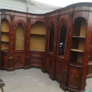 S4373 Duża biblioteka narożna