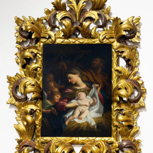 S4423 Święta Rodzina, Olej na płótnie, XVII w.