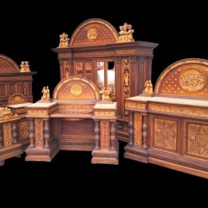 S4426 Renesansowy zestaw do sypialni