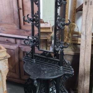 S4447 Wieszak z lustrem, XX w.