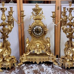 S1407 Zestaw kominkowy, XIX w.