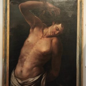 S2239 Święty Sebastian, Olej na płótnie, XVII w.