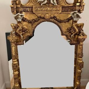 S2422 Barokowe lustro z aniołami