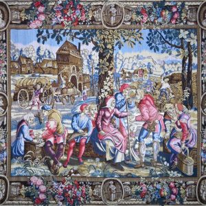 S2503 Czerwiec - sianokosy, Gobelin, XX w.