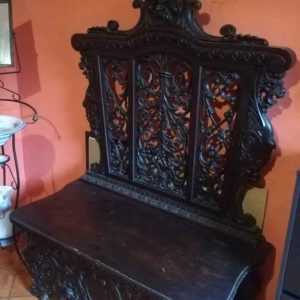 S4479 Renesansowa ławka/skrzynia