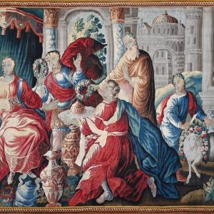 S4484 Hołd dla Psyche, Duży gobelin, XVIII w.