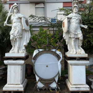 S4481 Para wojowników, Rzeźby, XX w.