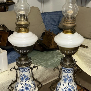 S657 2 x Lampa naftowa