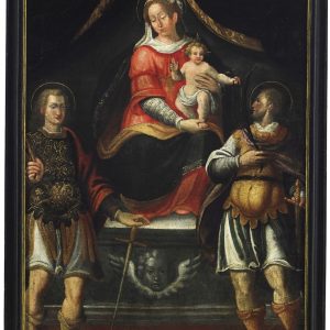 S962 Madonna z Dzieciątkiem, Olej na płótnie, XVI w.