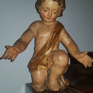 S581 Anioł, Barokowa rzeźba, XVII/XVIII w.