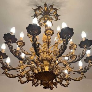 S1619 Barokowy żyrandol, XX w.