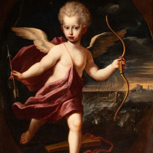 S1921 Kupidyn, Olej na płótnie, XVII w.