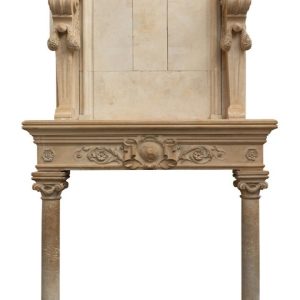 S1966 Duży kominek, XIX w.