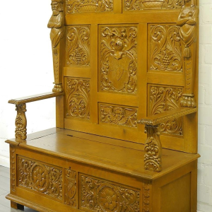 S2333 Renesansowa ławka/skrzynia, XX w.