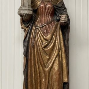 S2904 Święta Barbara, Rzeźba, XV w.