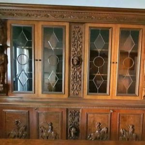 S3499 Neorenesansowy kredens + bufet, XIX/XX w.