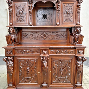 S3735 Kredens z lwami, XIX w.