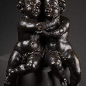 S495 Splecione putta, Barokowa rzeźba, XVII w.