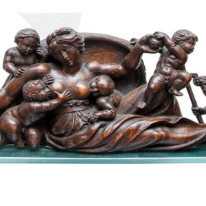 S656 Alegoria dobroczynności, Rzeźba, XVII w.