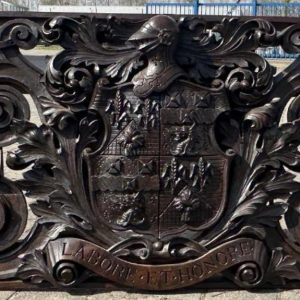 S836 Duża supraporta/relief, XIX w.