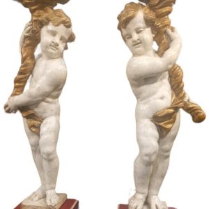 S911 Para stojących cherubów, Barokowe rzeźby, XVII w.