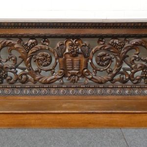 S4518 Gotycka poręcz/klęcznik, XIX w.