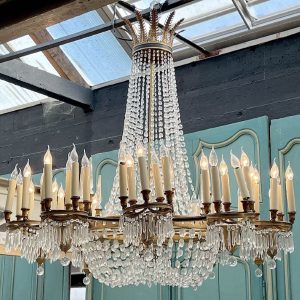 S4523 2 x Żyrandol, XX w.