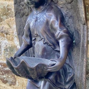 S1352 Kropielnica w kształcie anioła, XIX w.