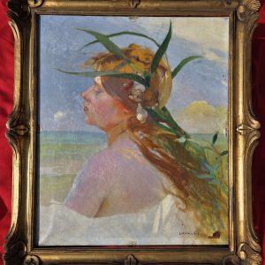 S1605 Alegoria morza, Olej na płótnie, XX w.