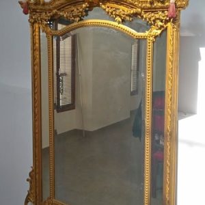 S2564 Lustro z cherubami, XIX w.