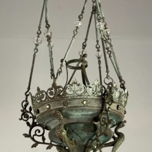 S1633 Neogotycki żyrandol, XIX w.