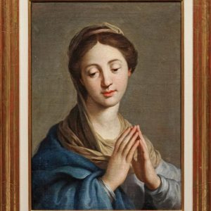 S2242 Niepokalana Maryja w modlitwie, Olej na płótnie, XVII w.