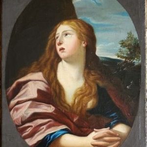 S2778 Maria Magdalena, Olej na płótnie, XIX w.