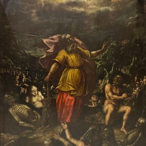 S4533 Wizja Ezechiela, Olej na drewnie, XVI w.