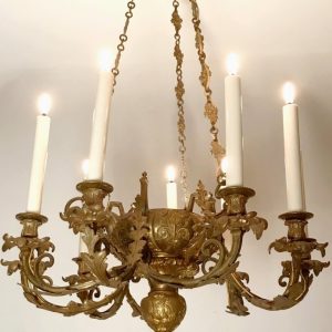 S4535 Żyrandol, XIX w.