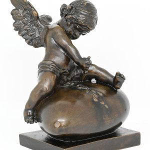 K12 Putto na przebitym sercu – Włochy, koniec XIX wieku