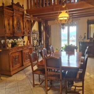 K195 komplet mebli do jadalni Henri II