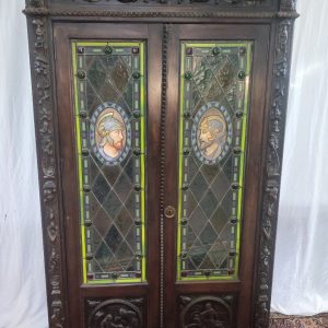 K16 Biblioteka w stylu renesansowym z drewna dębowego, XIX wiek