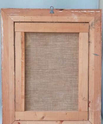 K43 ŚW. KAROL BOROMEUSZ, OLEJ NA PŁÓTNIE, XVIII WIEK - obrazek 6