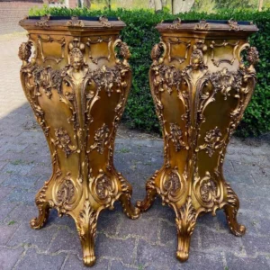 S1397 2 x Rokokowy podest, XX w.